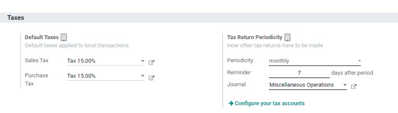 Accounting Module