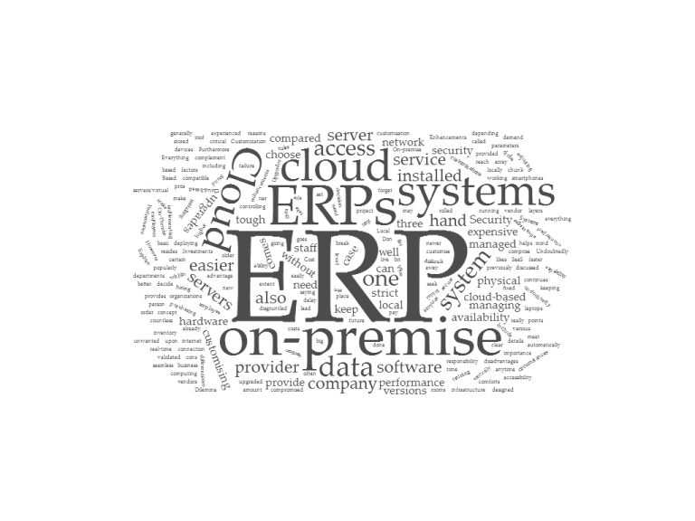 Cloud ERP vs On-Premise ERP – The Dilemma Clarified