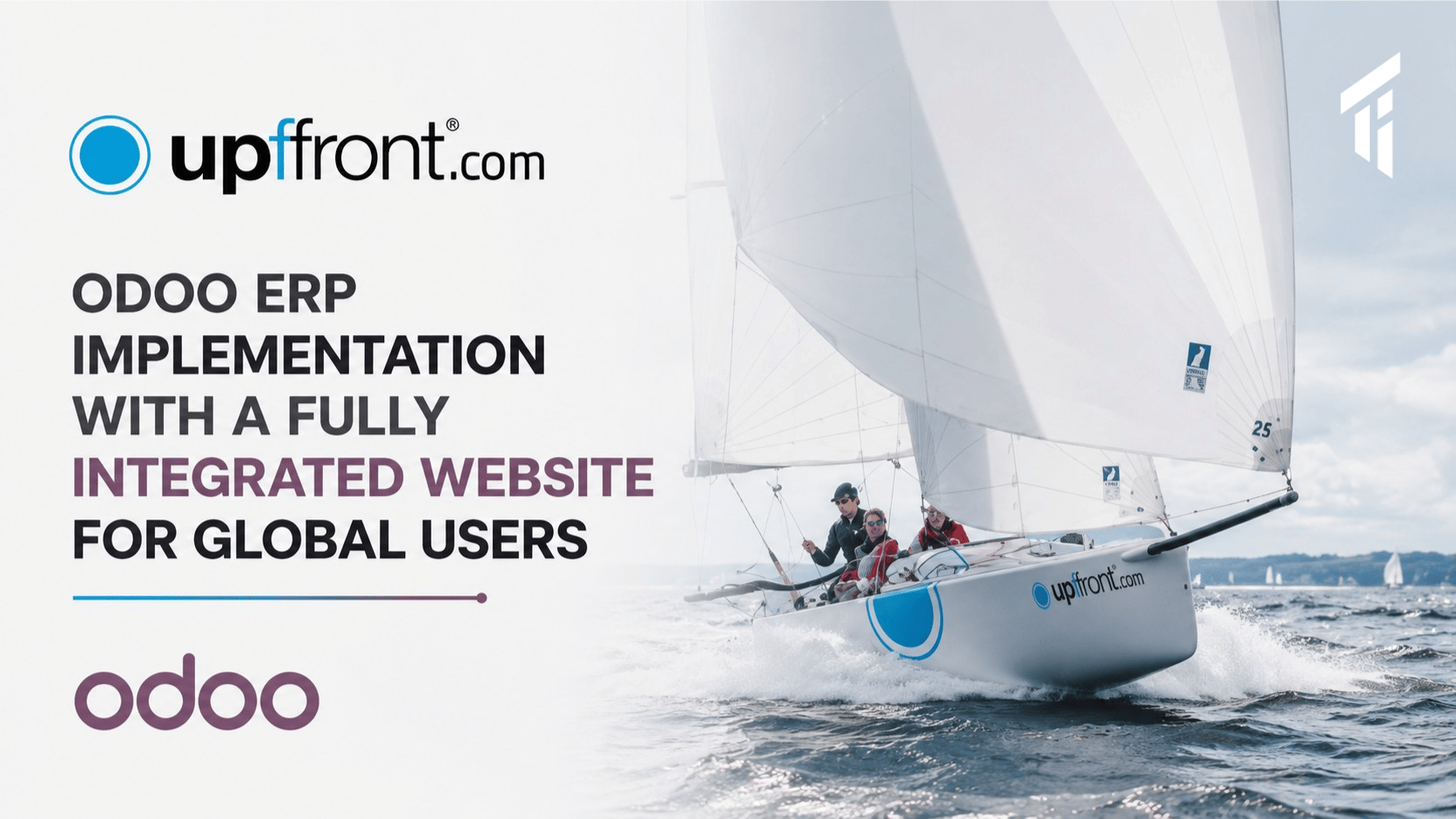 Odoo ERP implementation with a fully integrated website for global users