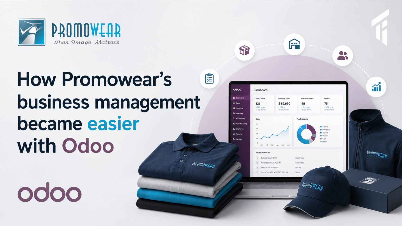How Promowear’s business management became easier with Odoo