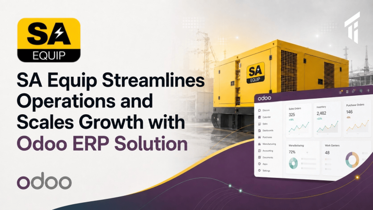 SA Equip Streamlines Operations and Scales Growth with Odoo ERP Solution
