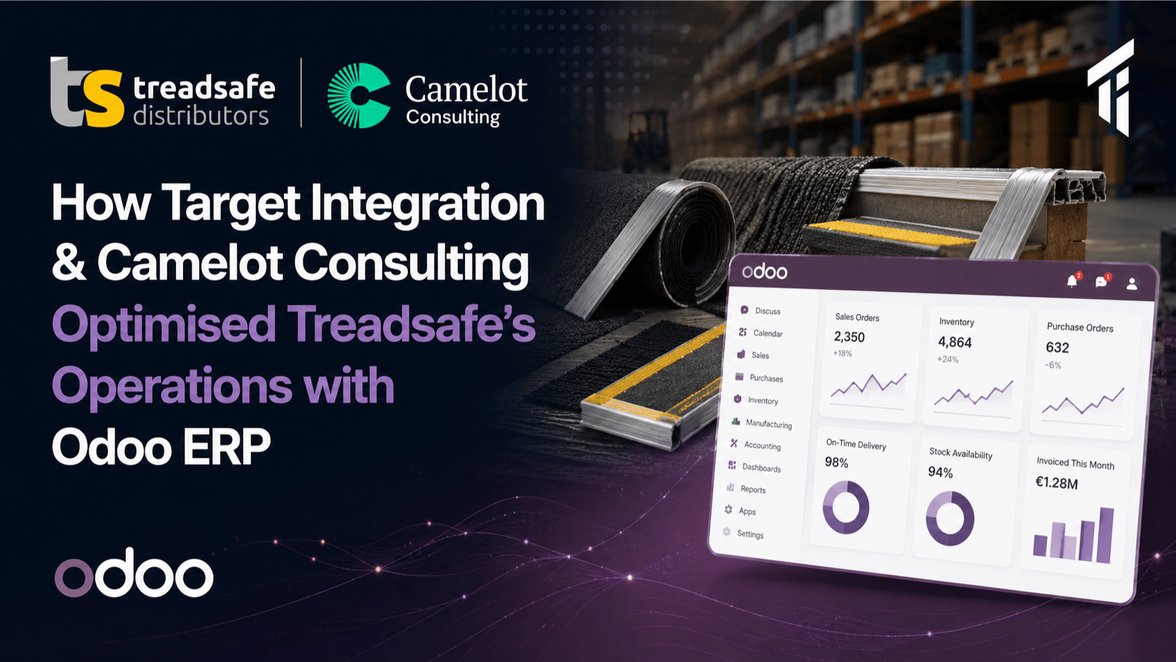 How Target Integration & Camelot Consulting Optimised Treadsafe’s Operations with Odoo ERP