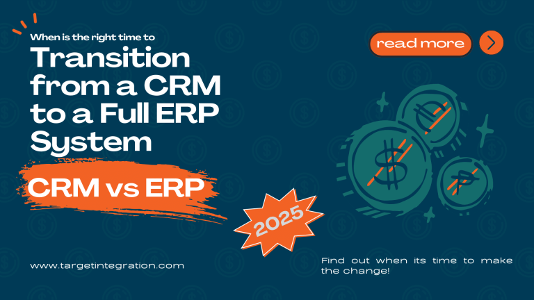 When Is the Right Time to Transition from a CRM to a Full ERP System?