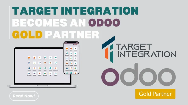 Target Integration Becomes an Odoo Gold Partner: A New Milestone in Our Journey