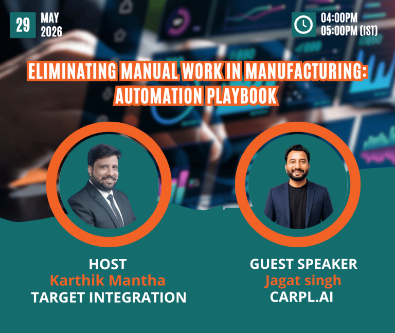 Eliminating Manual Work in Manufacturing: Automation Playbook