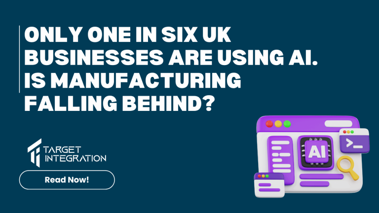 Only One in Six UK Businesses Are Using AI. Is Manufacturing Falling Behind?