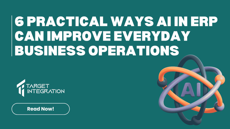 6 Practical Ways AI in ERP Can Improve Everyday Business Operations