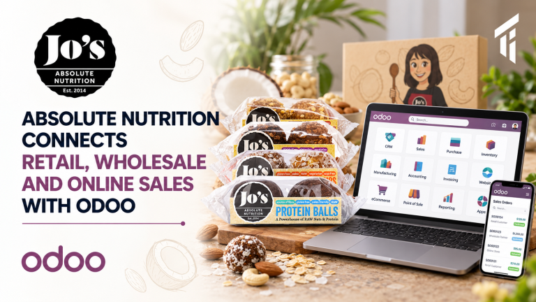 Absolute Nutrition connects retail, wholesale and online operations with Odoo